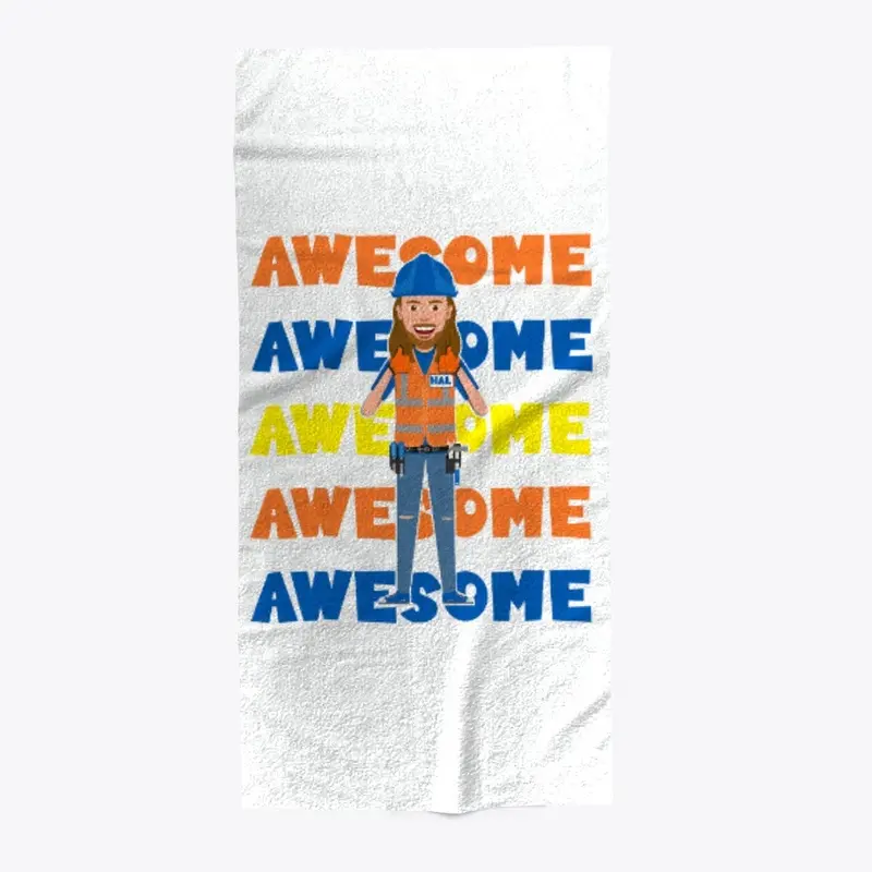 Awesome Beach Towel 